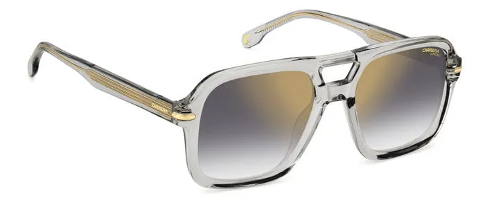 Carrera 317/S KB7 crystal grey /gold gradient mirror lens