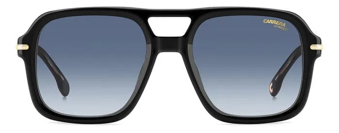 Carrera 317/S M4P black stripe/blue shaded lens