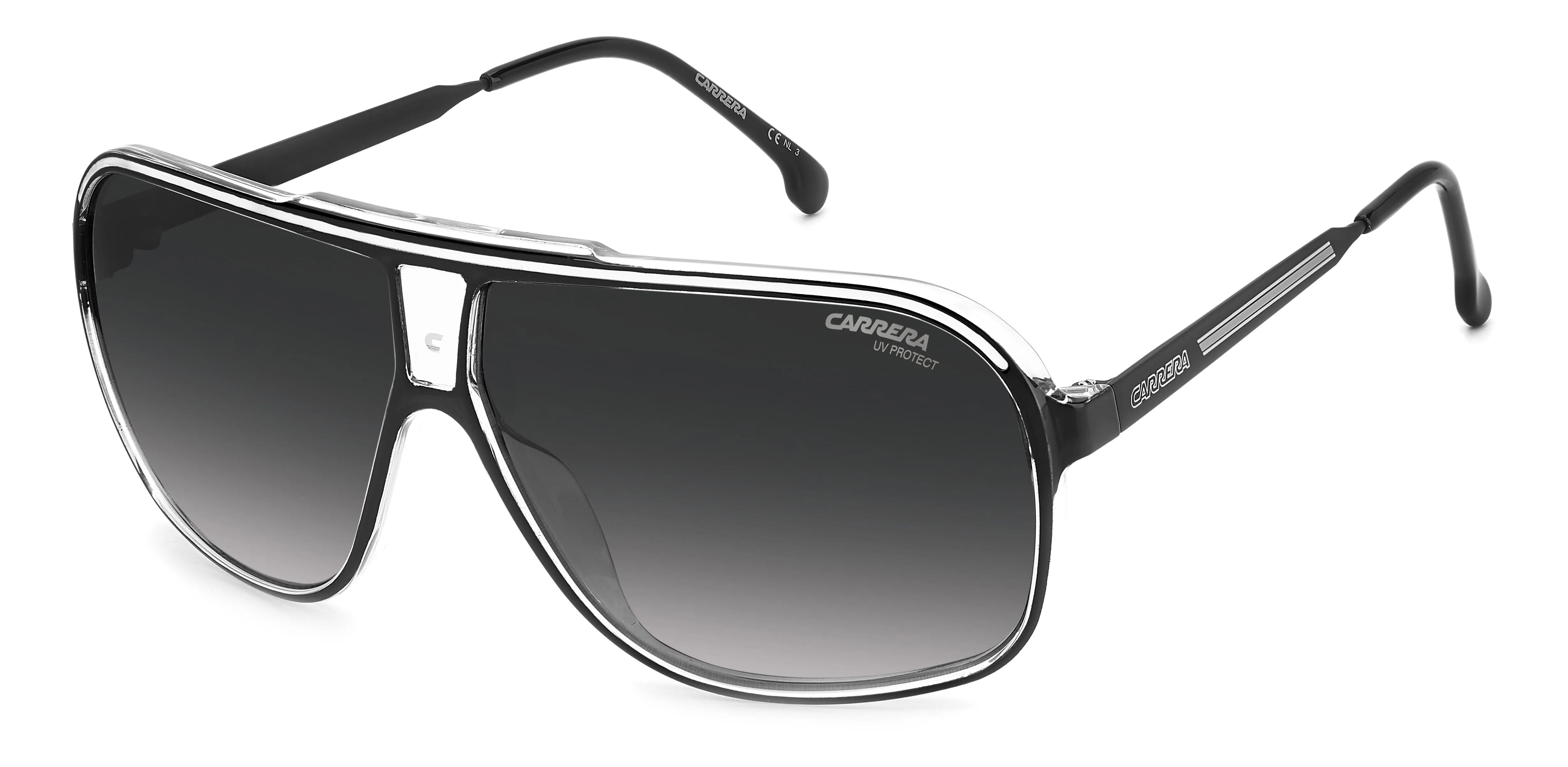 Grand prix 2 80S/WJ  black white /grey gradient polarised lens