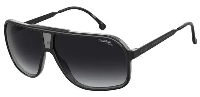 Grand prix 3  08A crystal black grey/grey polarised lens