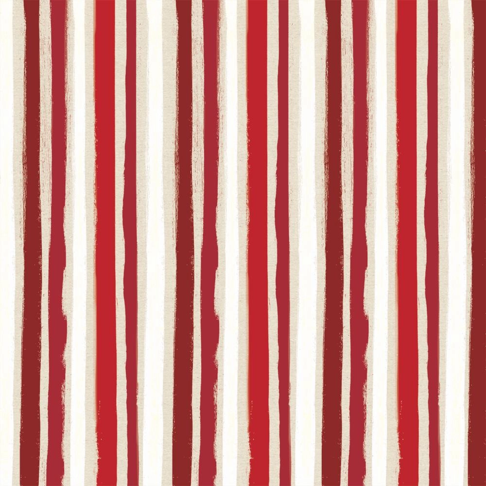 La Linea Red Cocktail Napkins