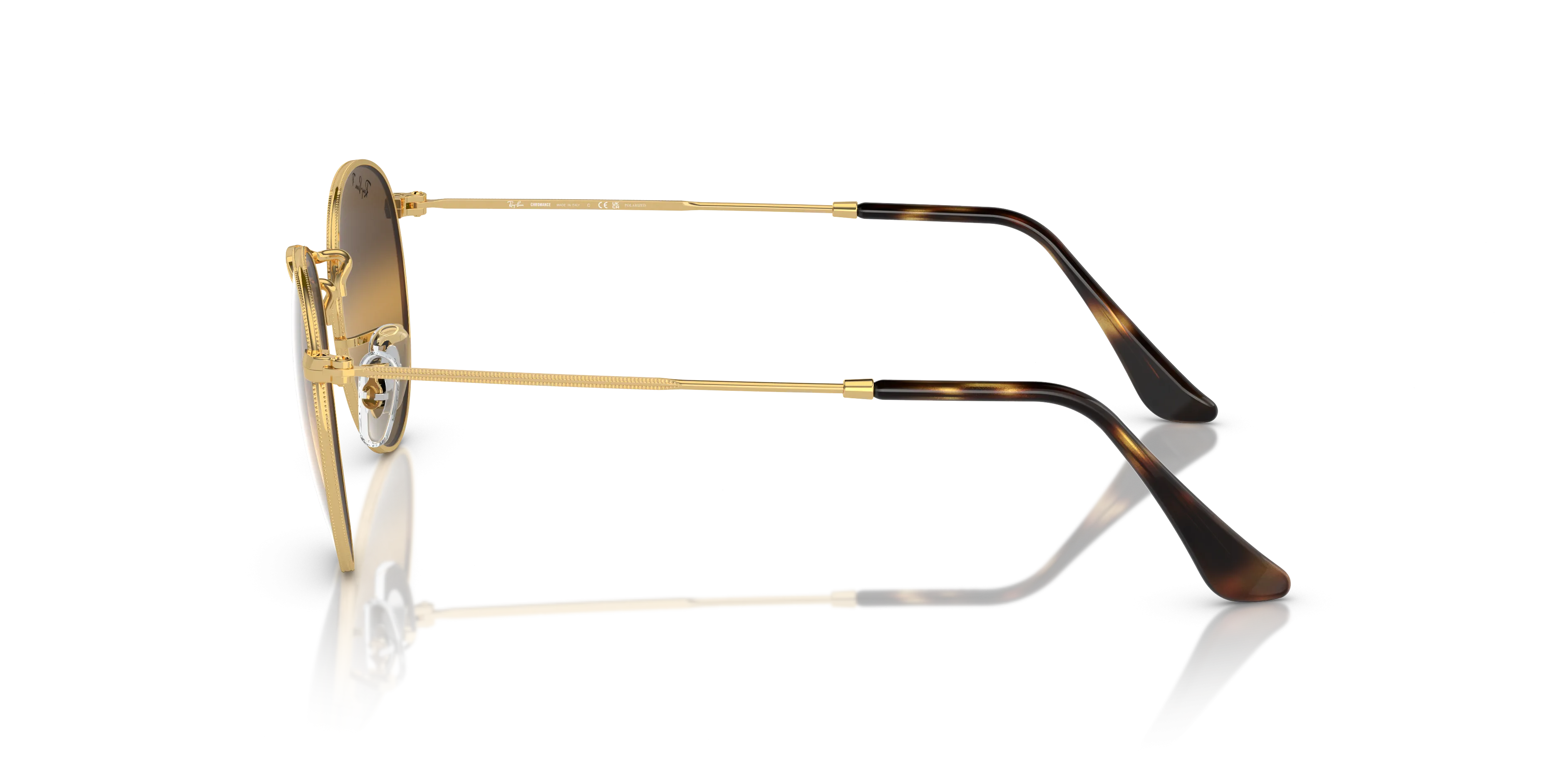 Ray-Ban Round Metal RB3447 001/G5