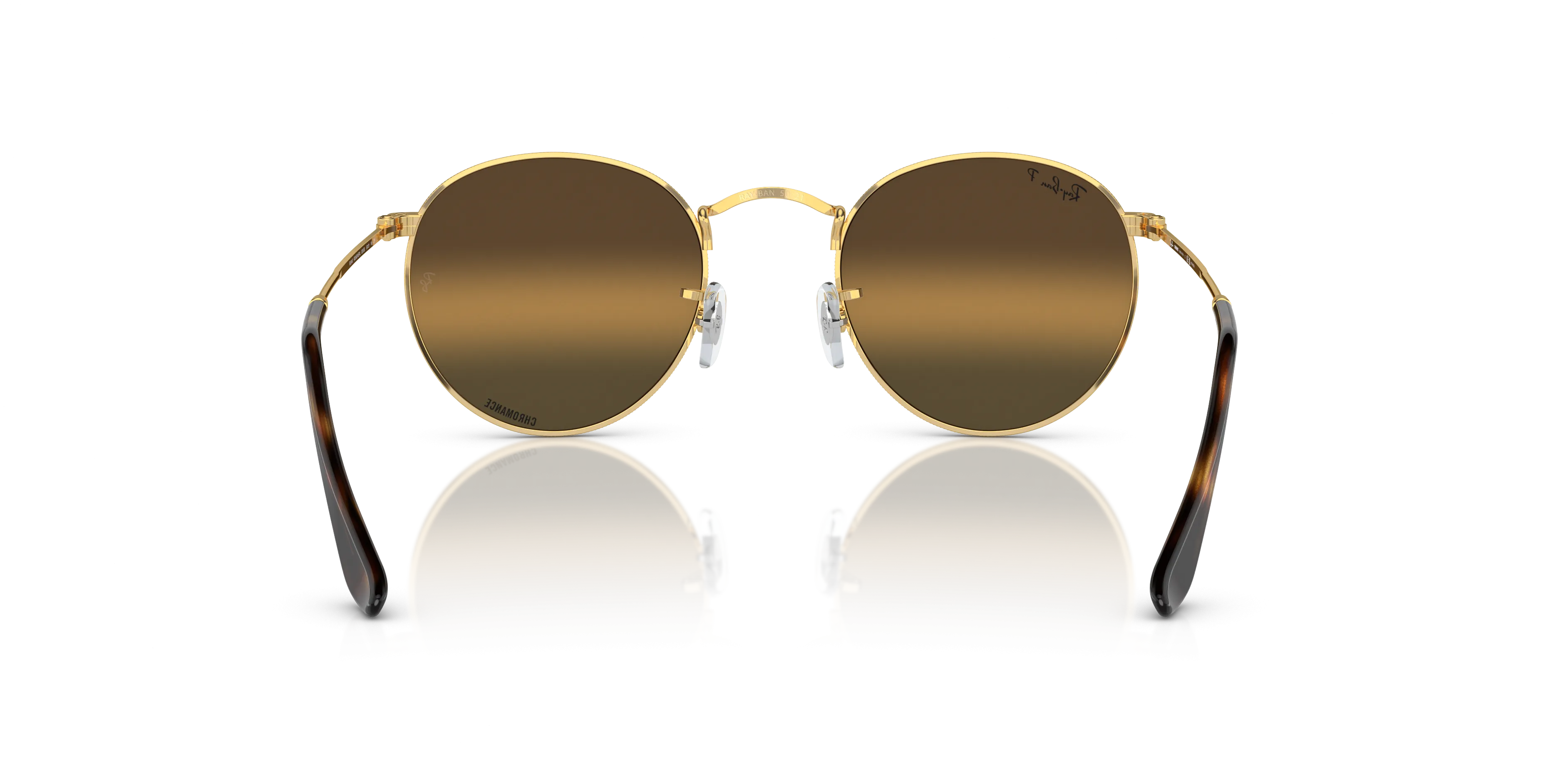 Ray-Ban Round Metal RB3447 001/G5