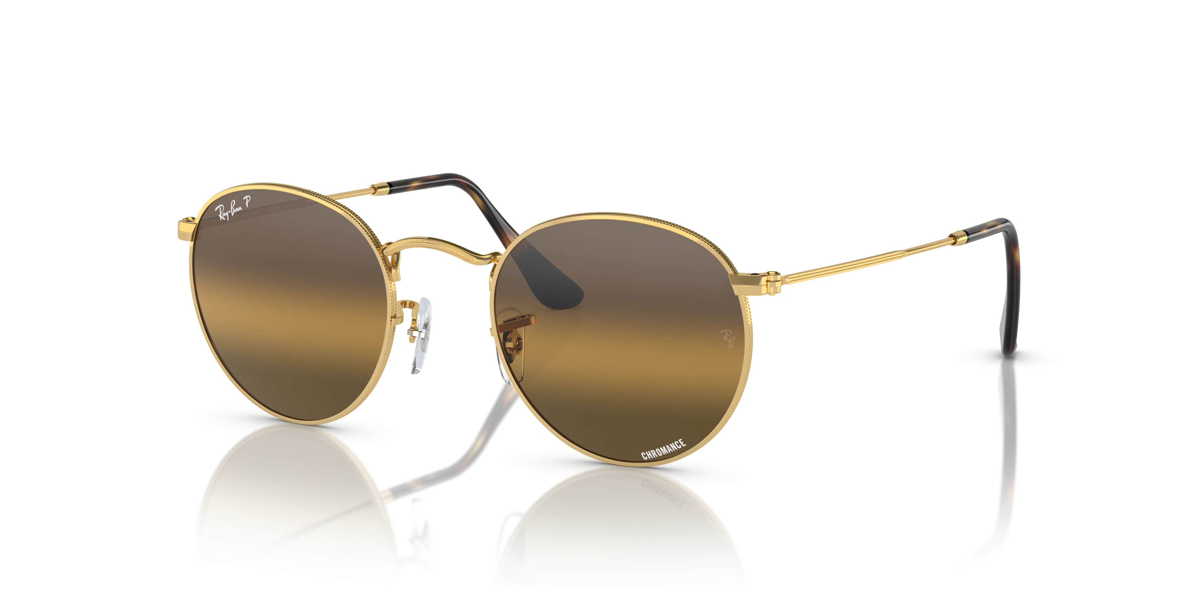 Ray-Ban Round Metal RB3447 001/G5