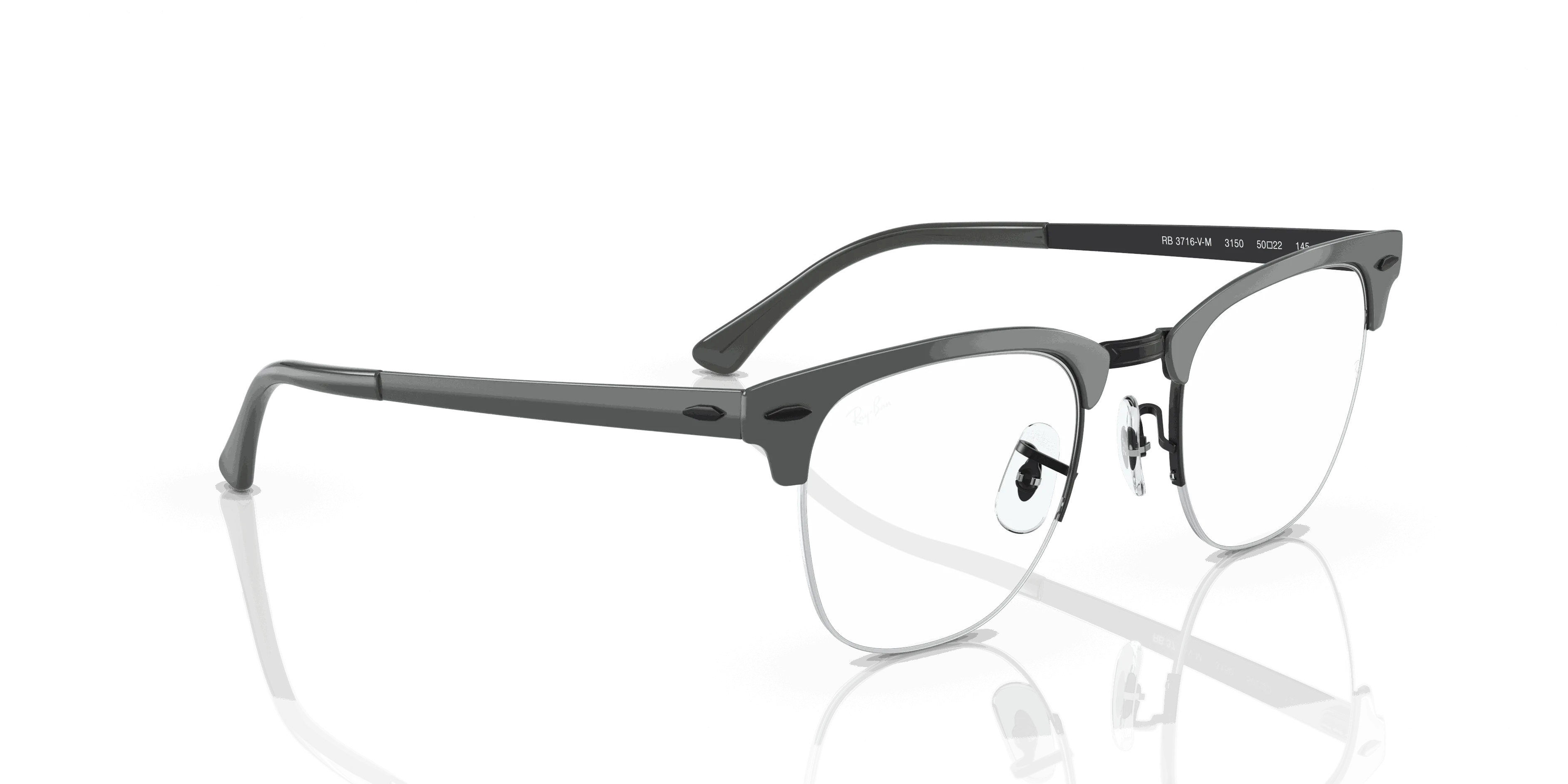 RayBan CLUBMASTER METAL OPTICS