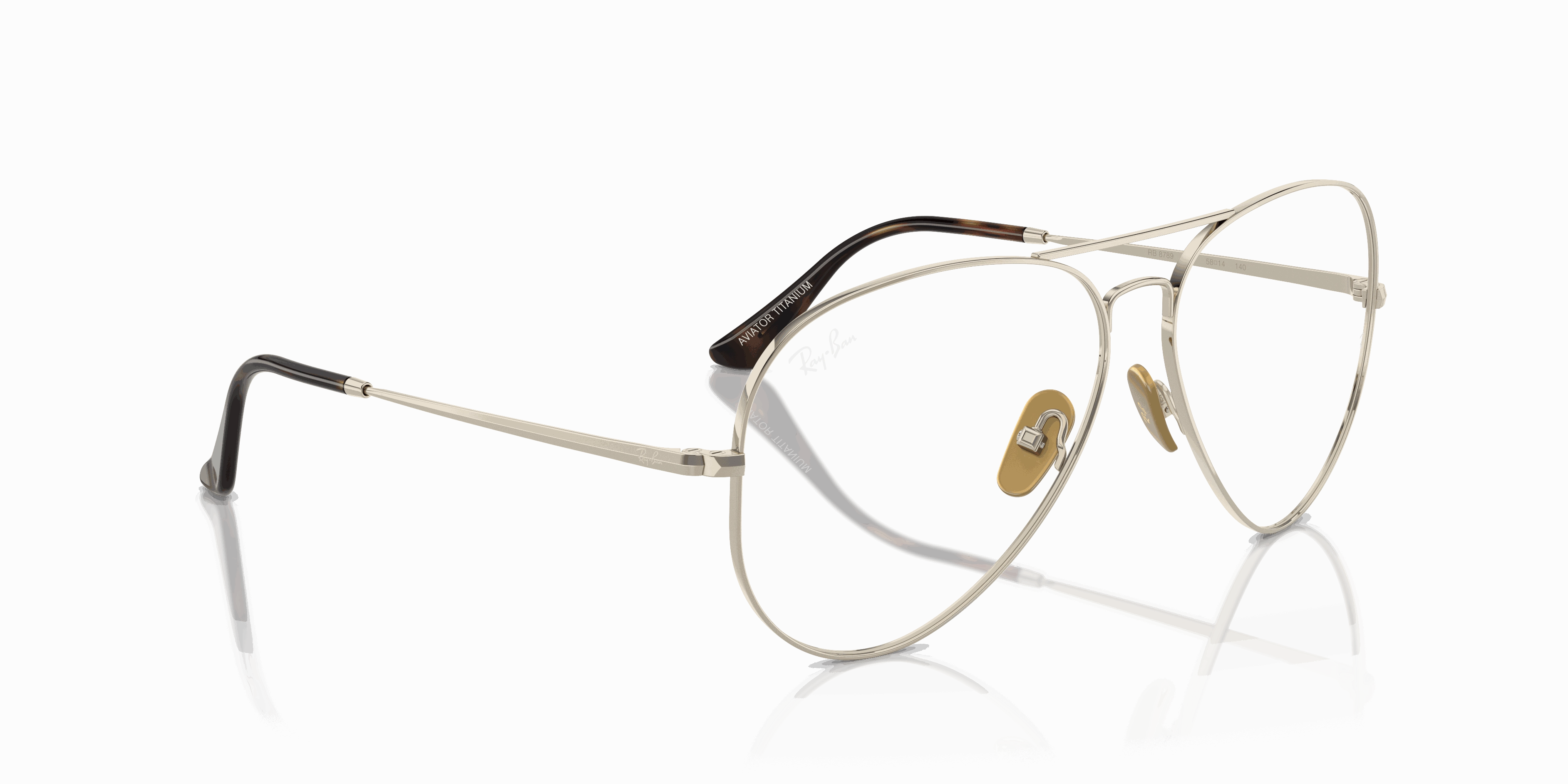 RayBan AVIATOR TITANIUM OPTICS