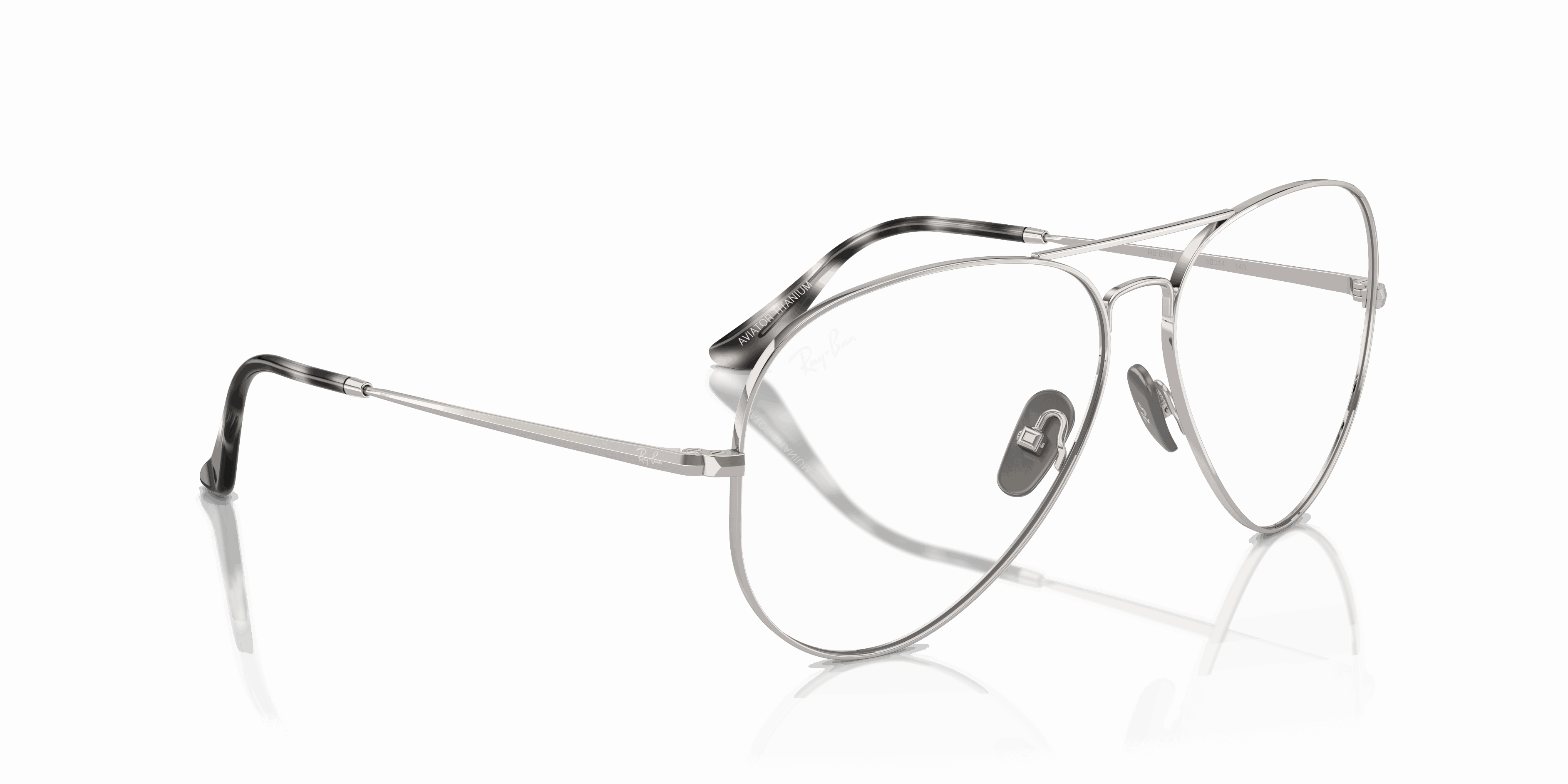 RayBan AVIATOR TITANIUM OPTICS