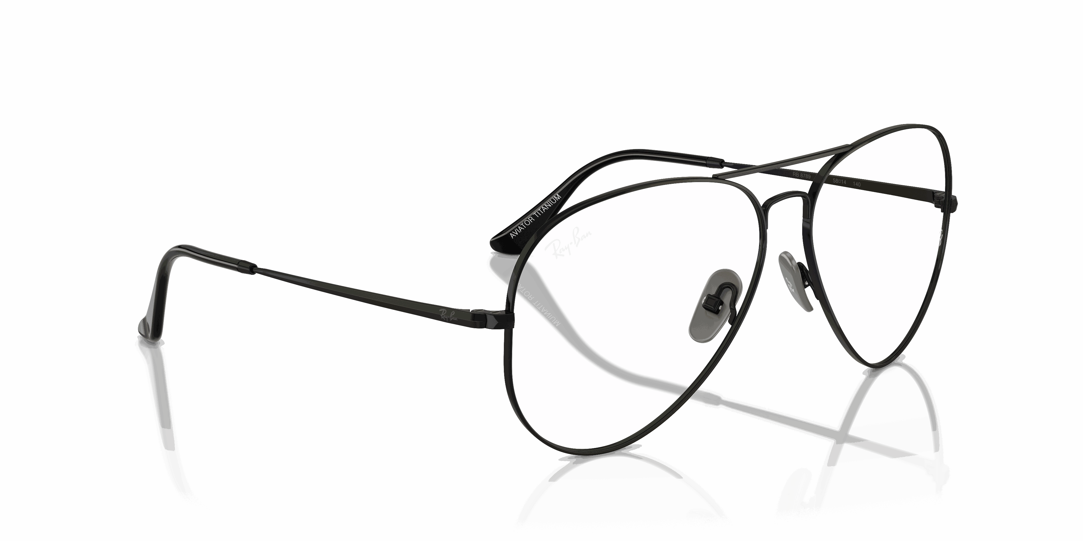 RayBan AVIATOR TITANIUM OPTICS