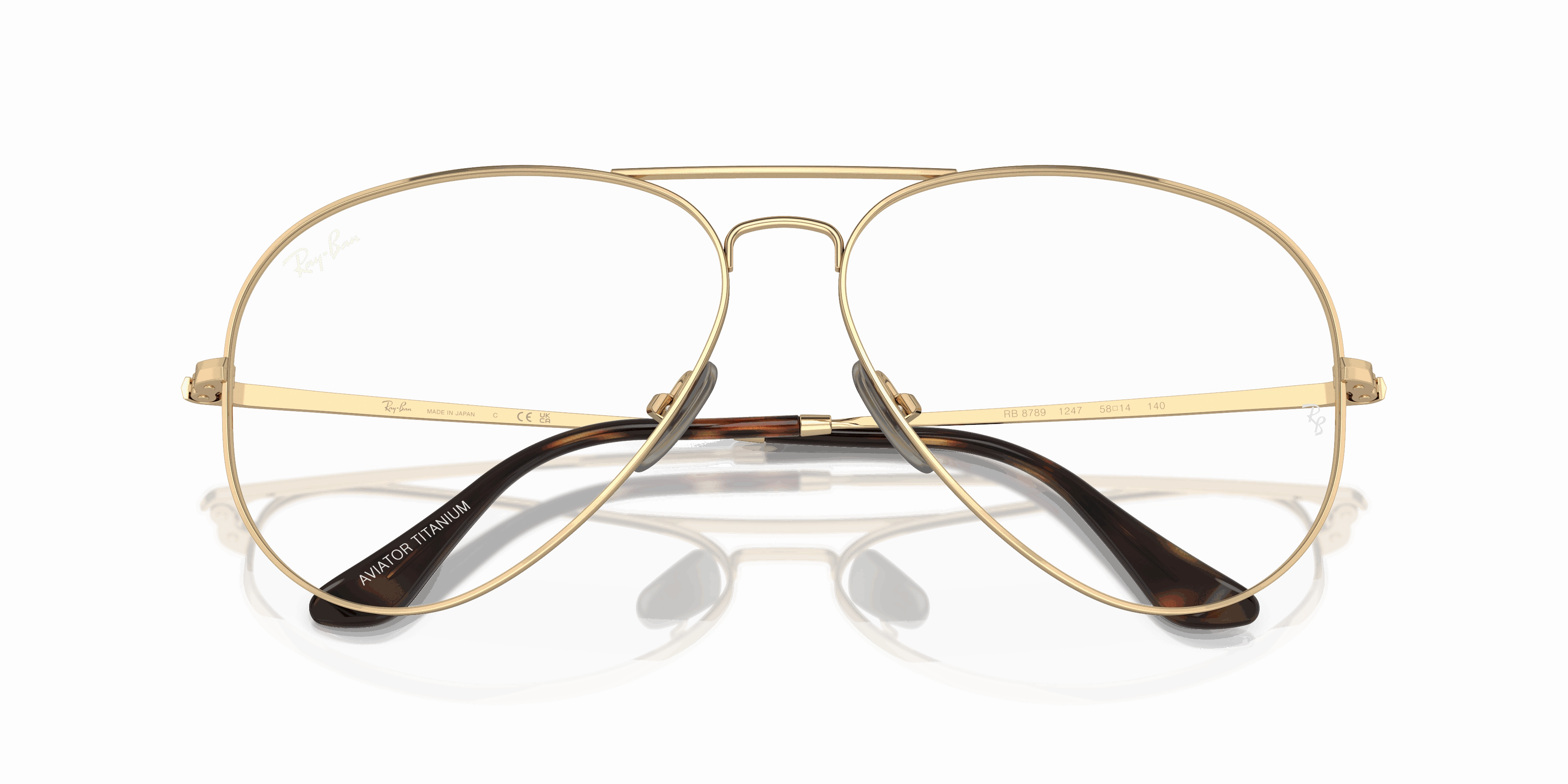 RayBan AVIATOR TITANIUM OPTICS