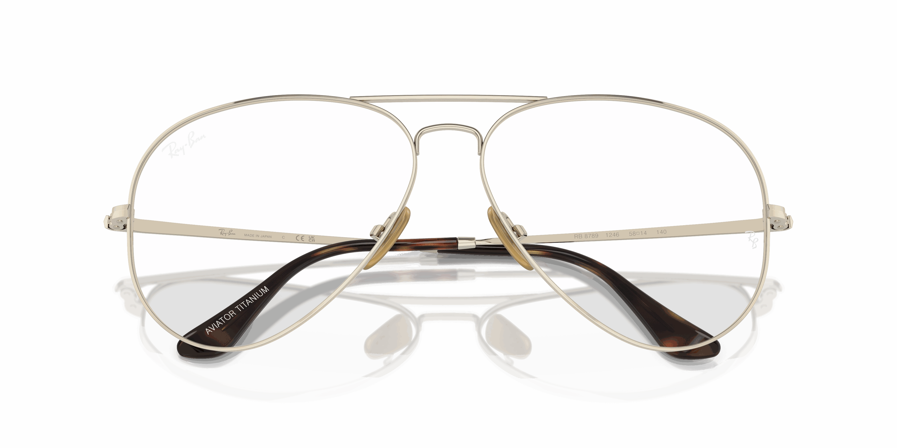 RayBan AVIATOR TITANIUM OPTICS