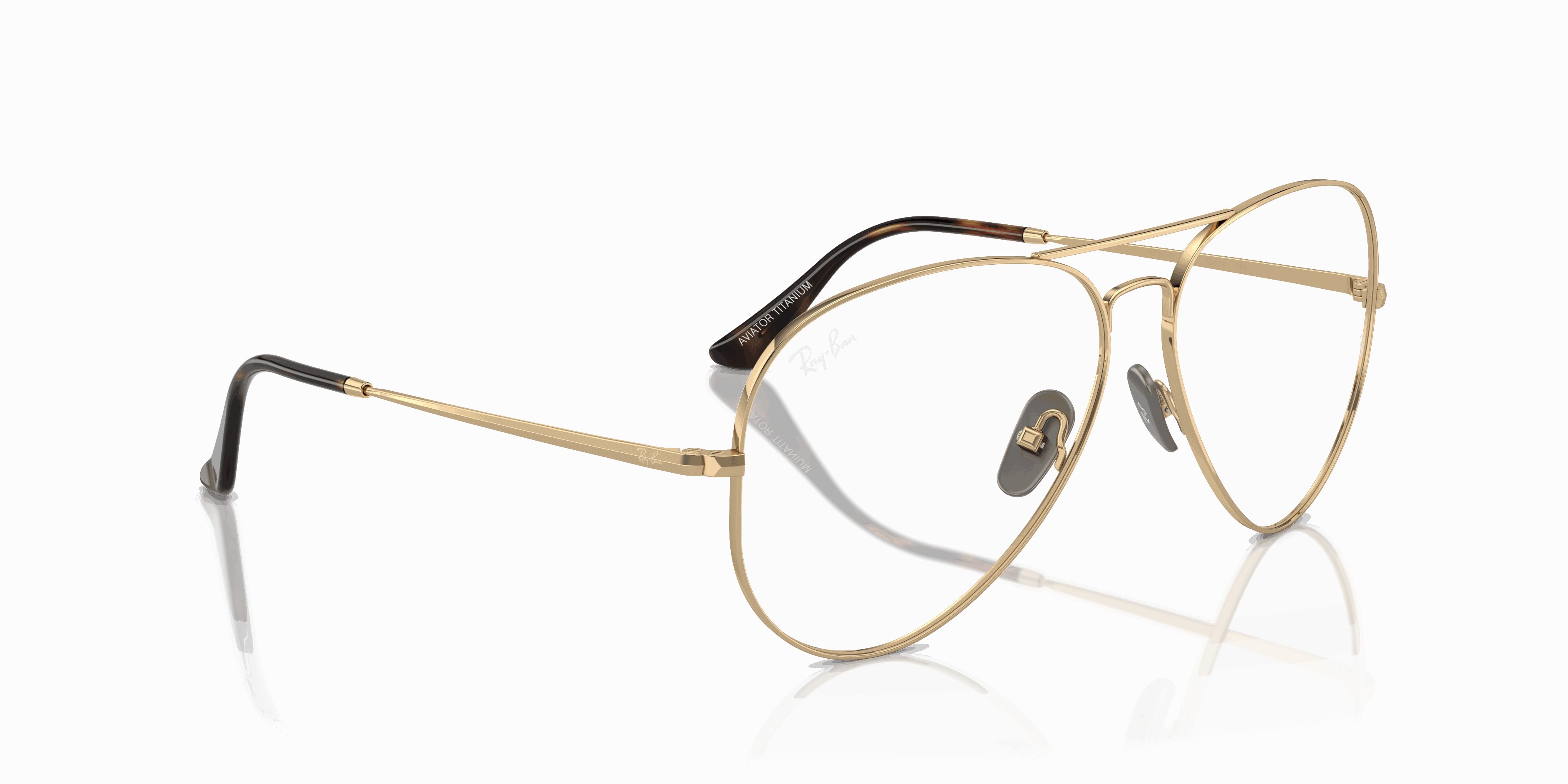RayBan AVIATOR TITANIUM OPTICS