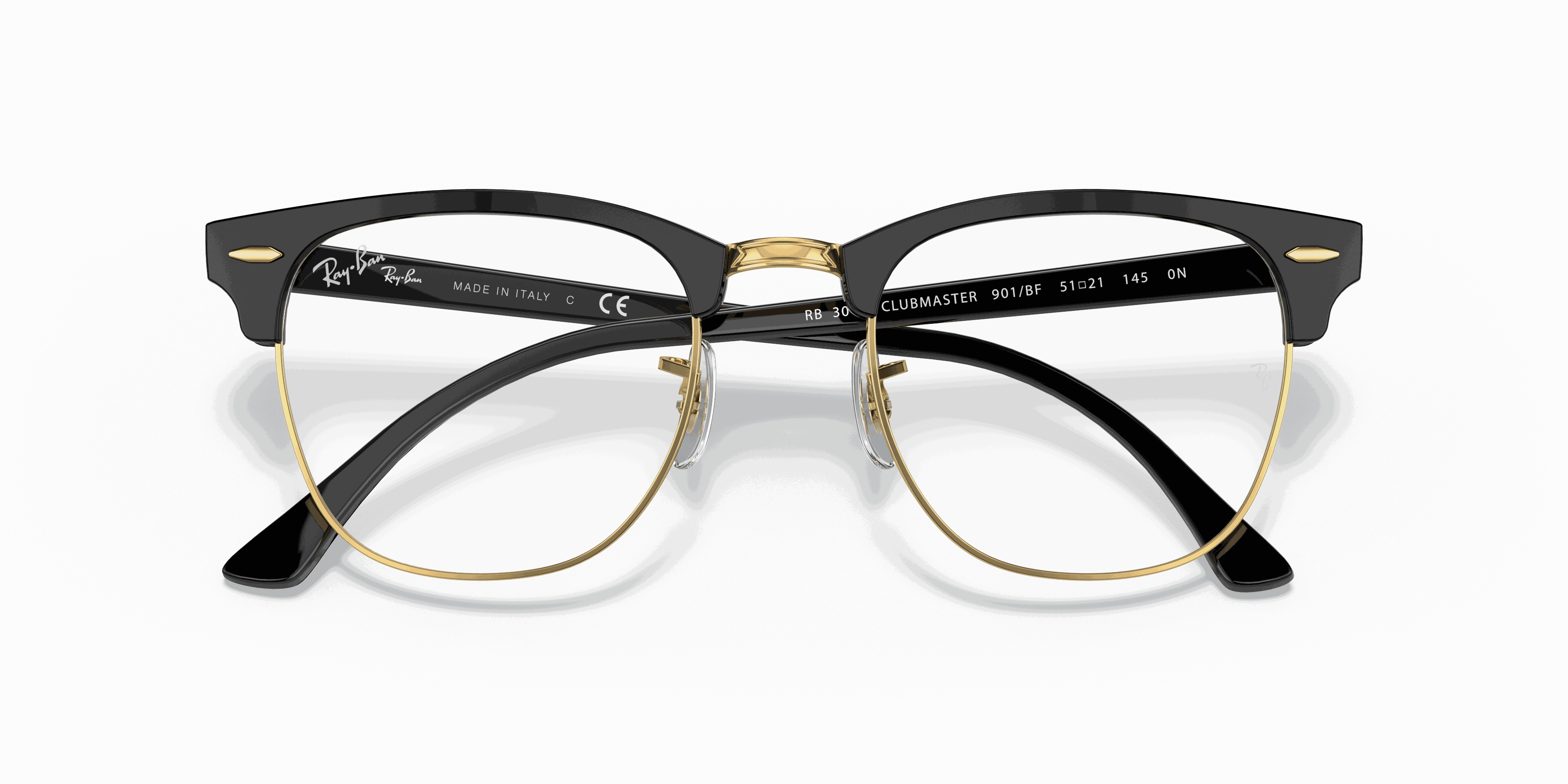 RayBan CLUBMASTER BLUE-LIGHT CLEAR