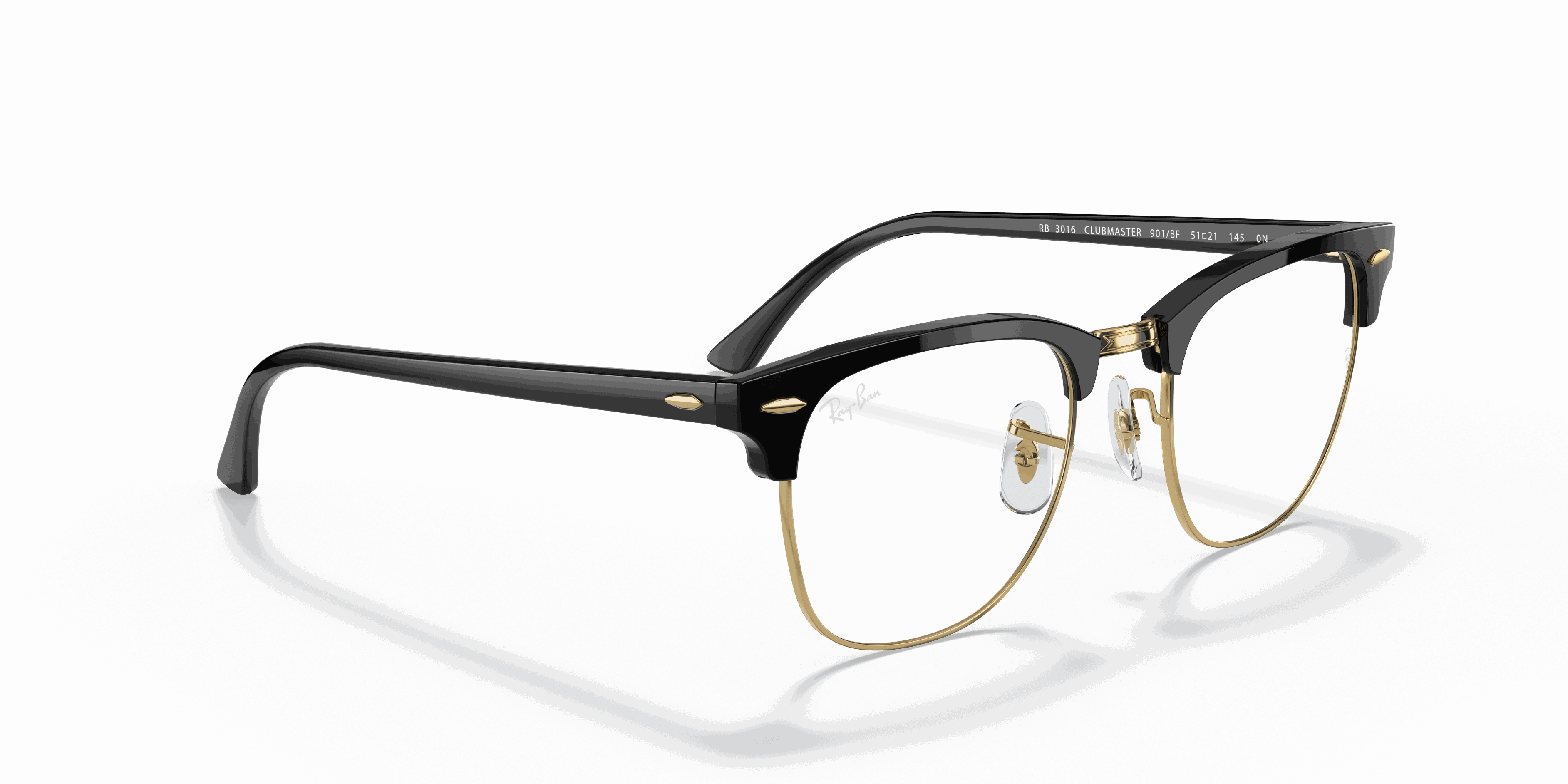 RayBan CLUBMASTER BLUE-LIGHT CLEAR