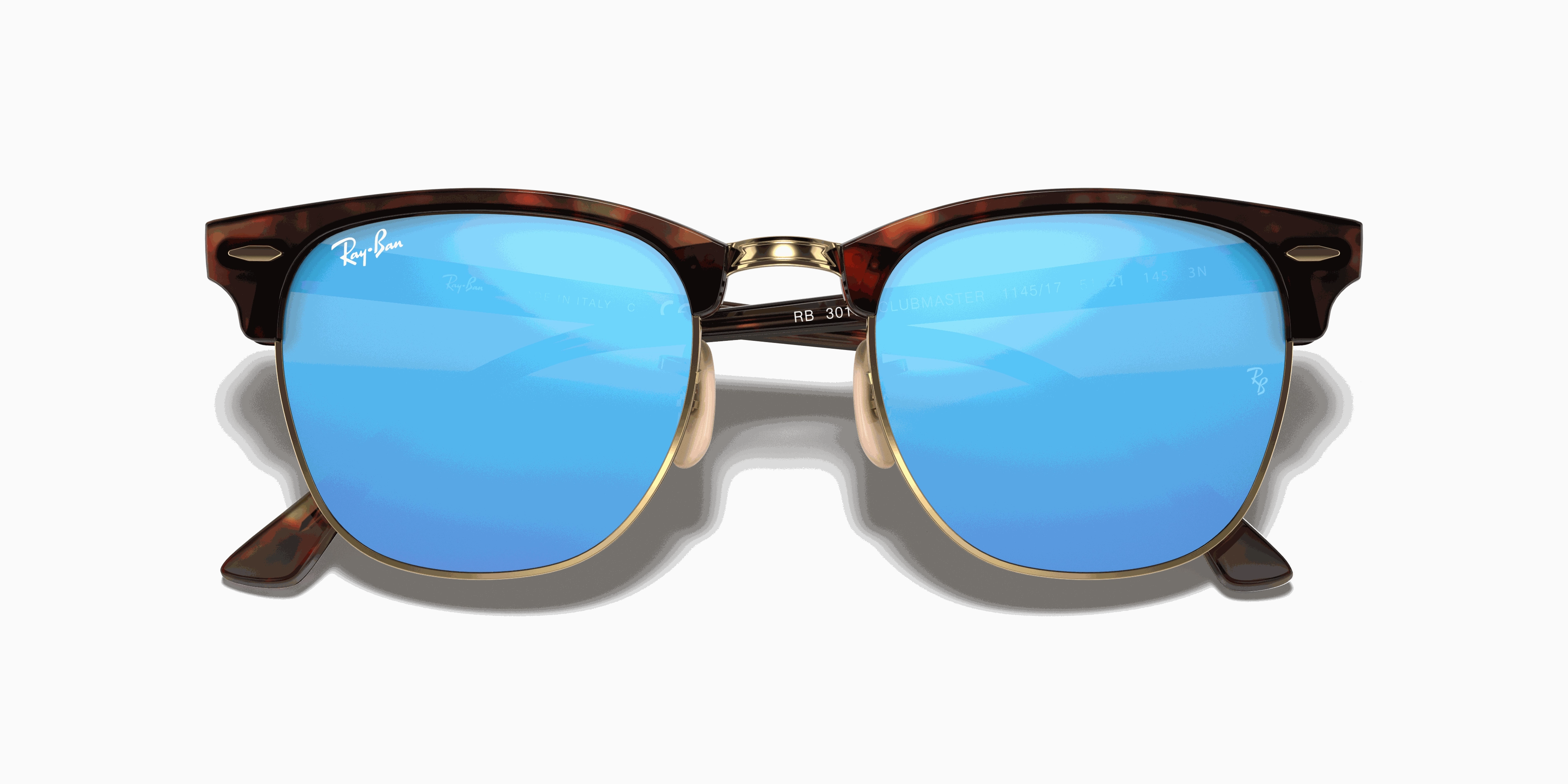 RayBan CLUBMASTER FLASH LENSES