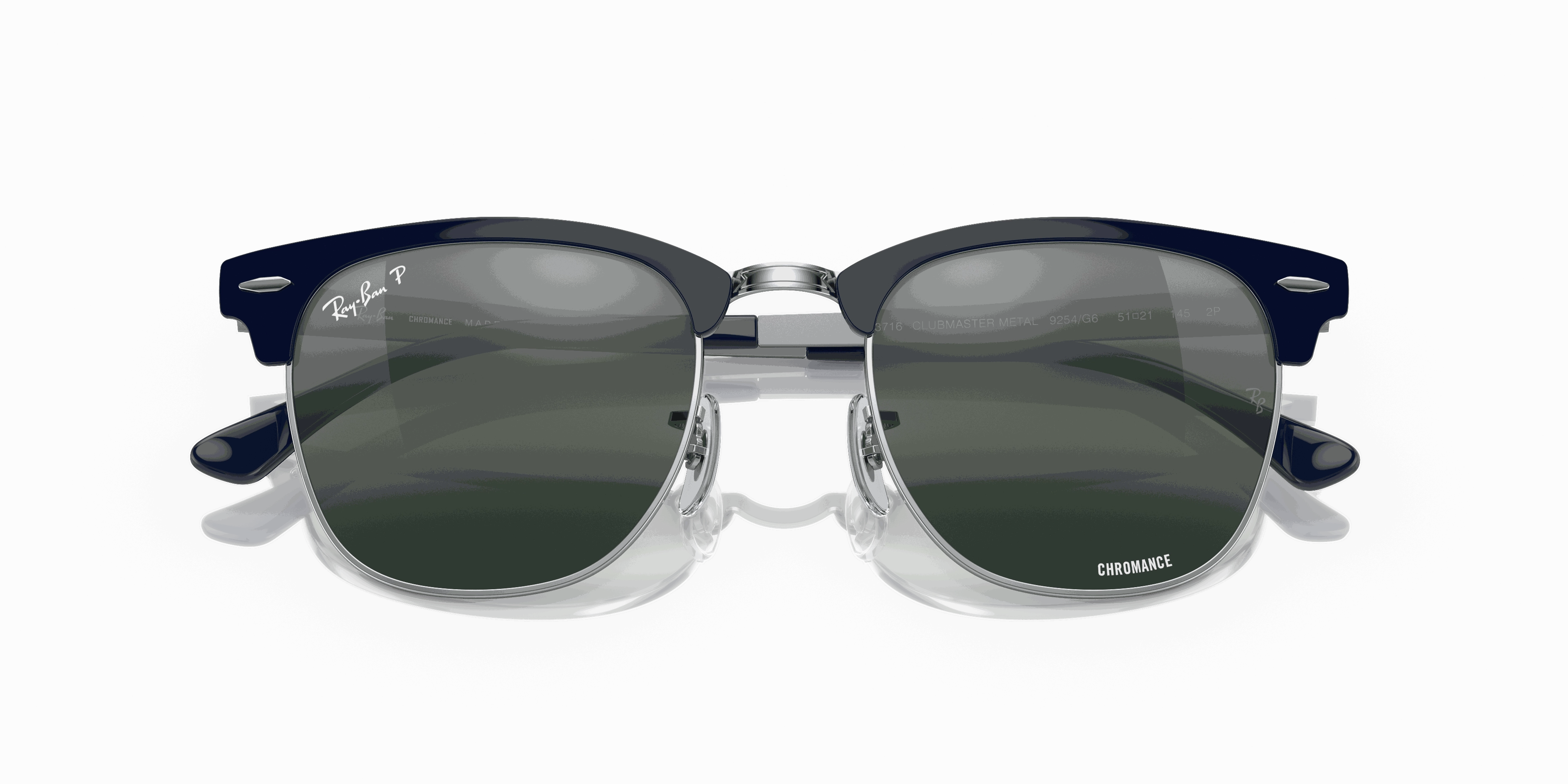 RayBan CLUBMASTER METAL CHROMANCE