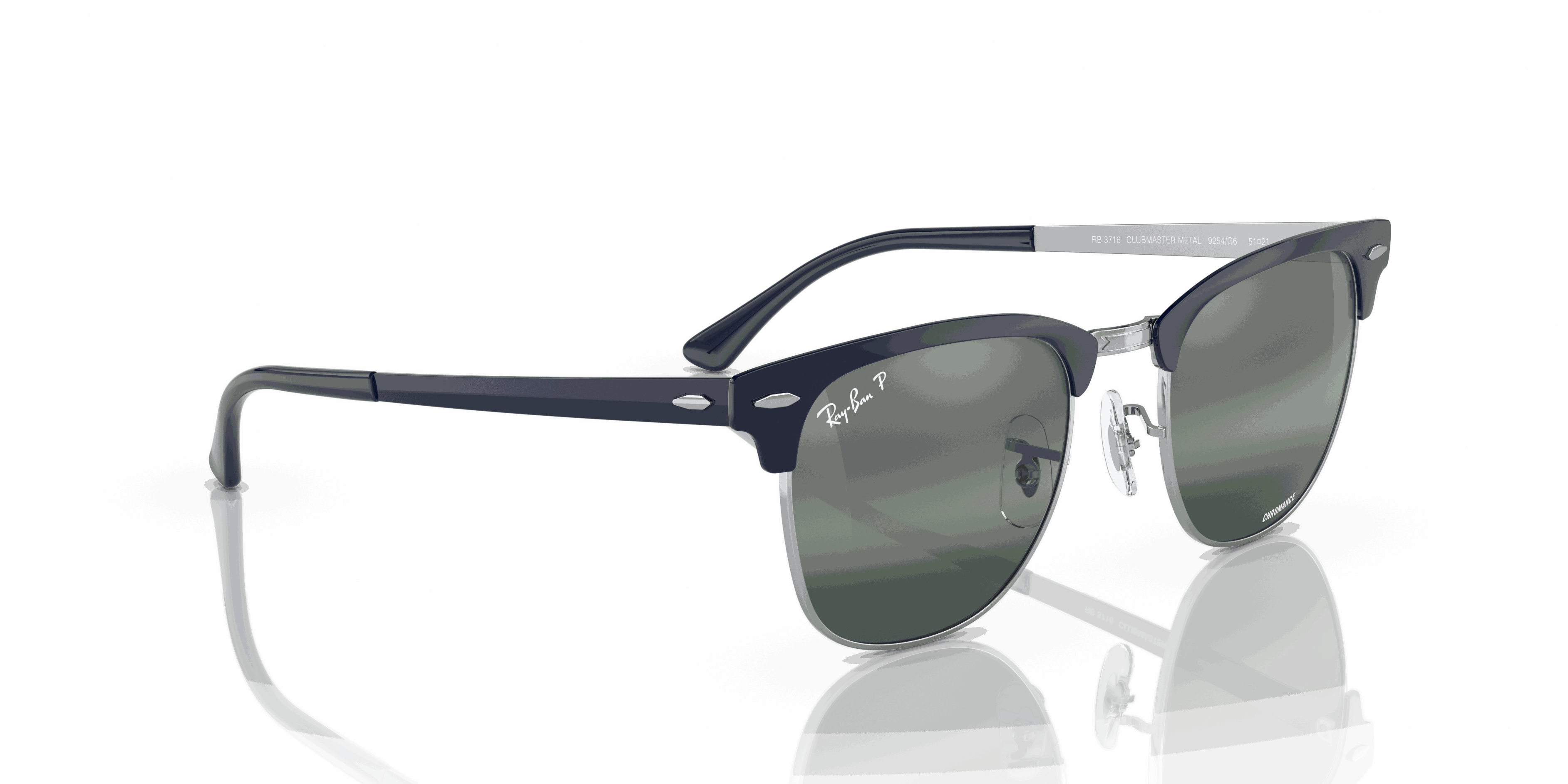 RayBan CLUBMASTER METAL CHROMANCE