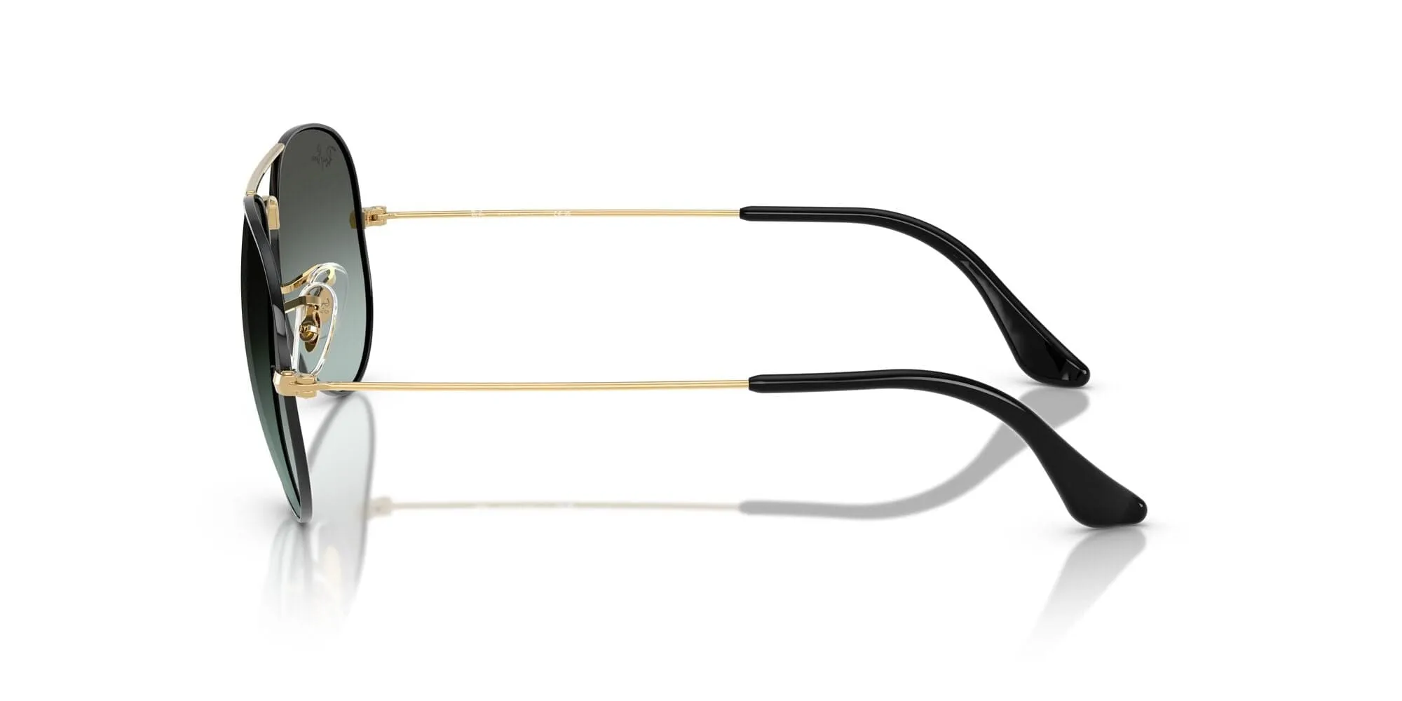 RB3025 9271GK (62)  black arista/blue vintage gradient black lens