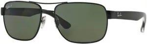 RB3530 002/9A black green polarised lens