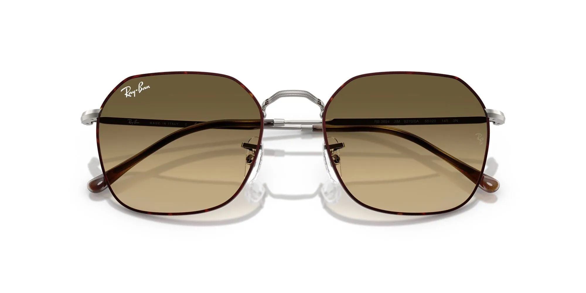RB3694 92700A Jim (53)  gunmetal/brown vintage gradient lens