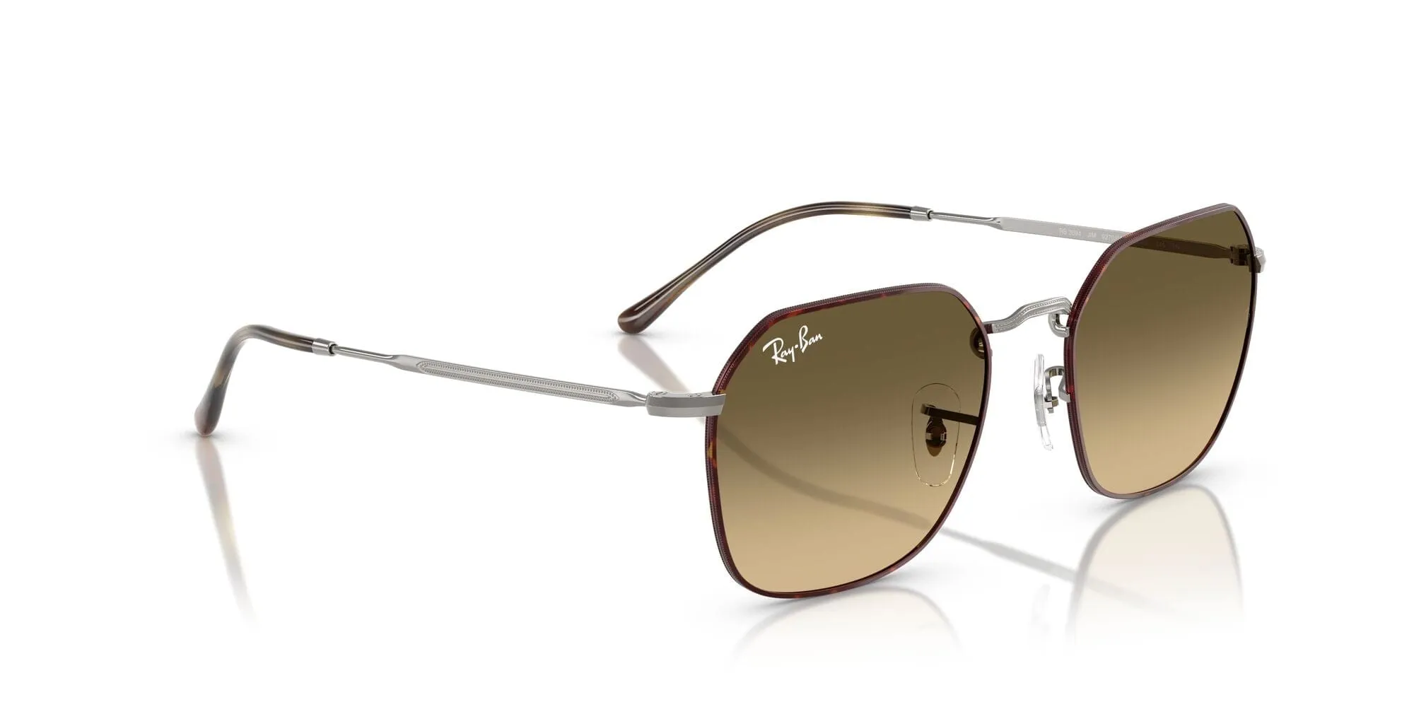 RB3694 92700A Jim (53)  gunmetal/brown vintage gradient lens