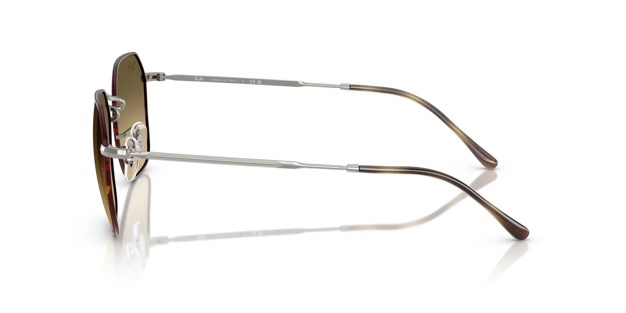 RB3694 92700A Jim (53)  gunmetal/brown vintage gradient lens