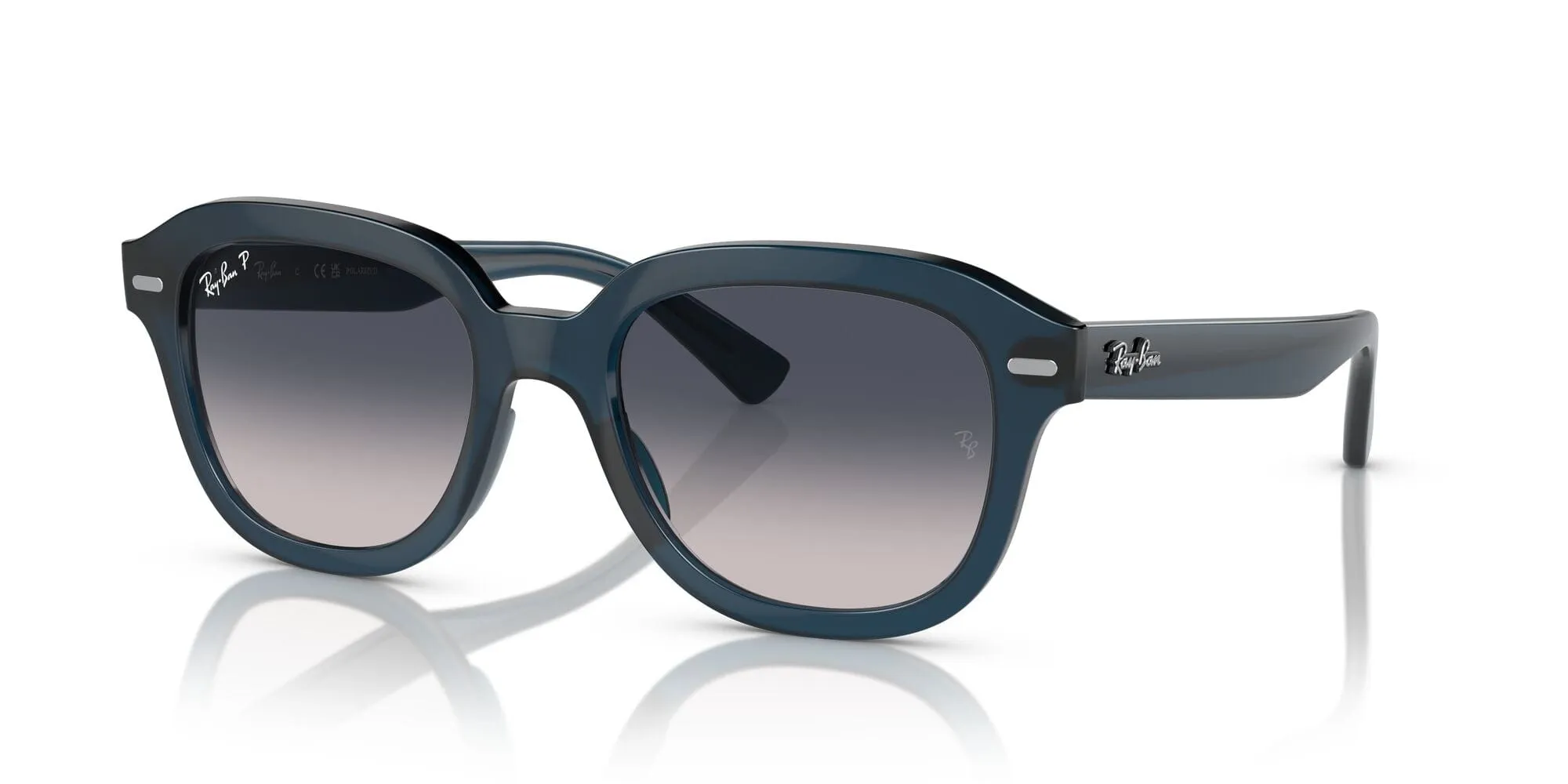 RB4398 667678 (53) opal dark blue/gradient blue polarised lens