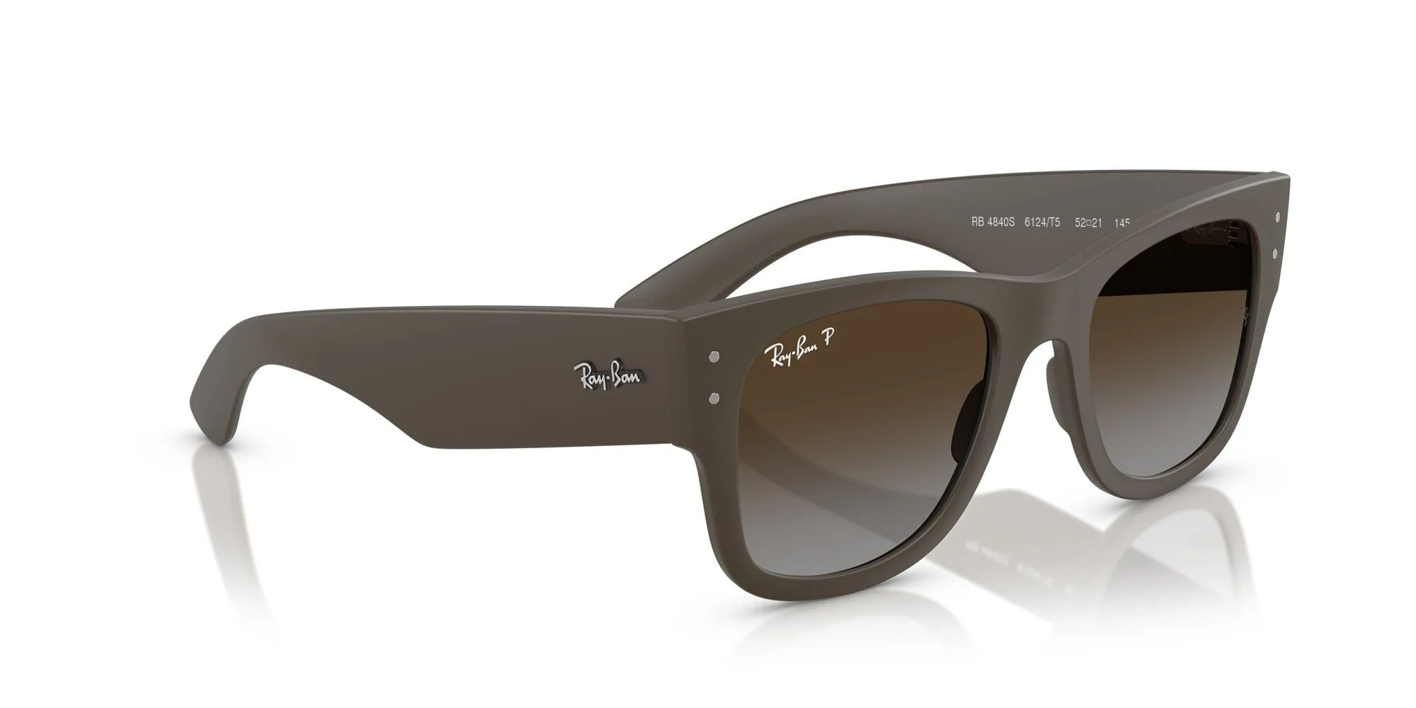 RB4840S 6124T5 (52) sand brown/polarised brown gradient lens