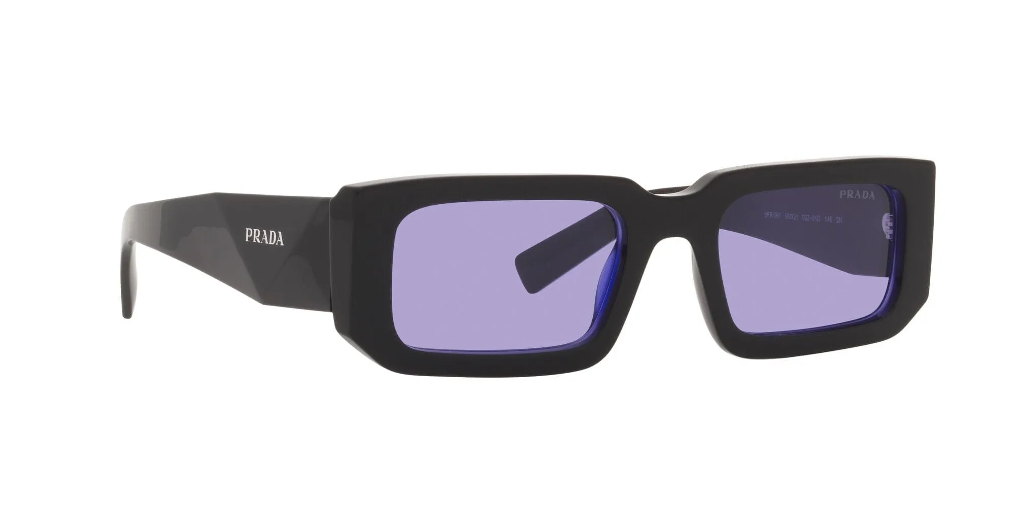 SPR06YS 02Z01O BLACK BLUE/VIOLET LENS