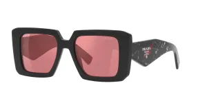 SPR23YS 1AB06Q BLACK MARBLE/RED MIRROR LENS