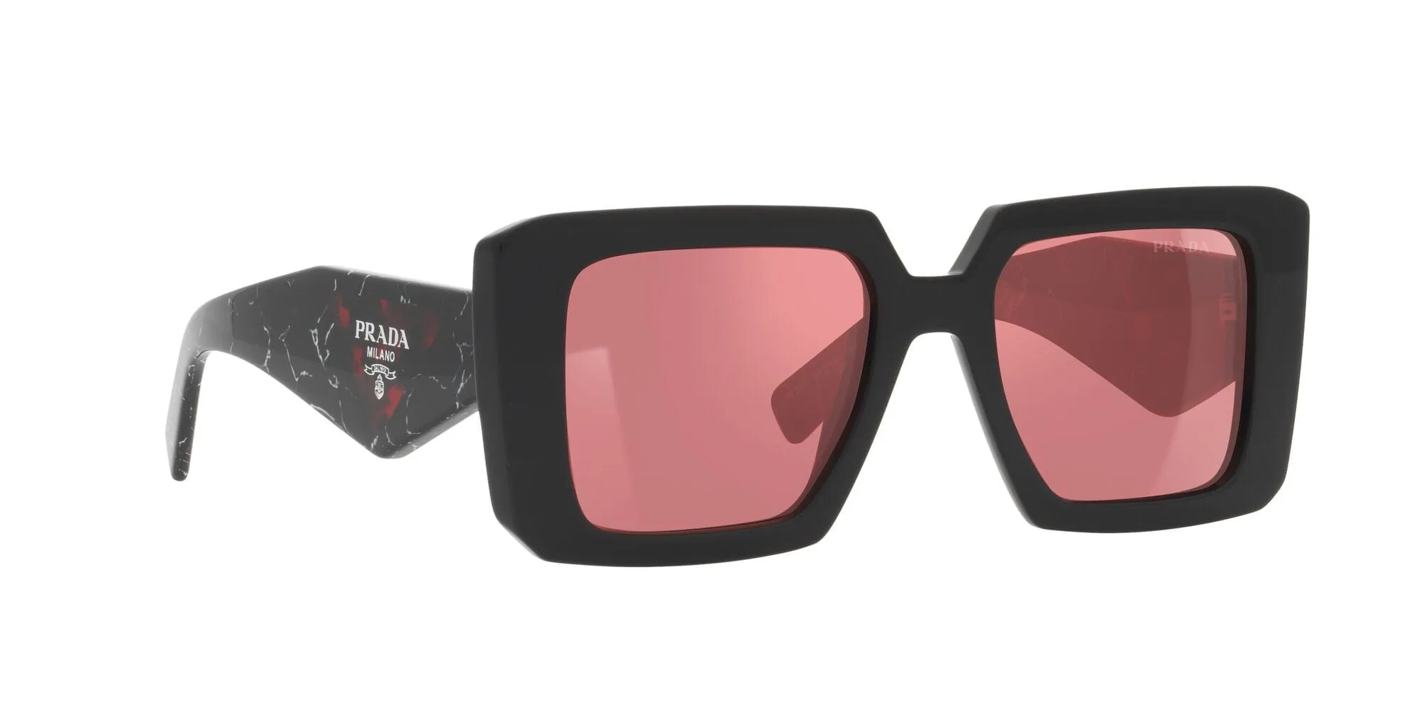 SPR23YS 1AB06Q BLACK MARBLE/RED MIRROR LENS