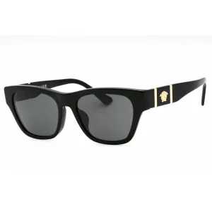 Versace Men's Sunglasses - Black Plastic Full Rim Frame Grey Lens | 0VE4457F GB1/87 Versace Sunglasses
