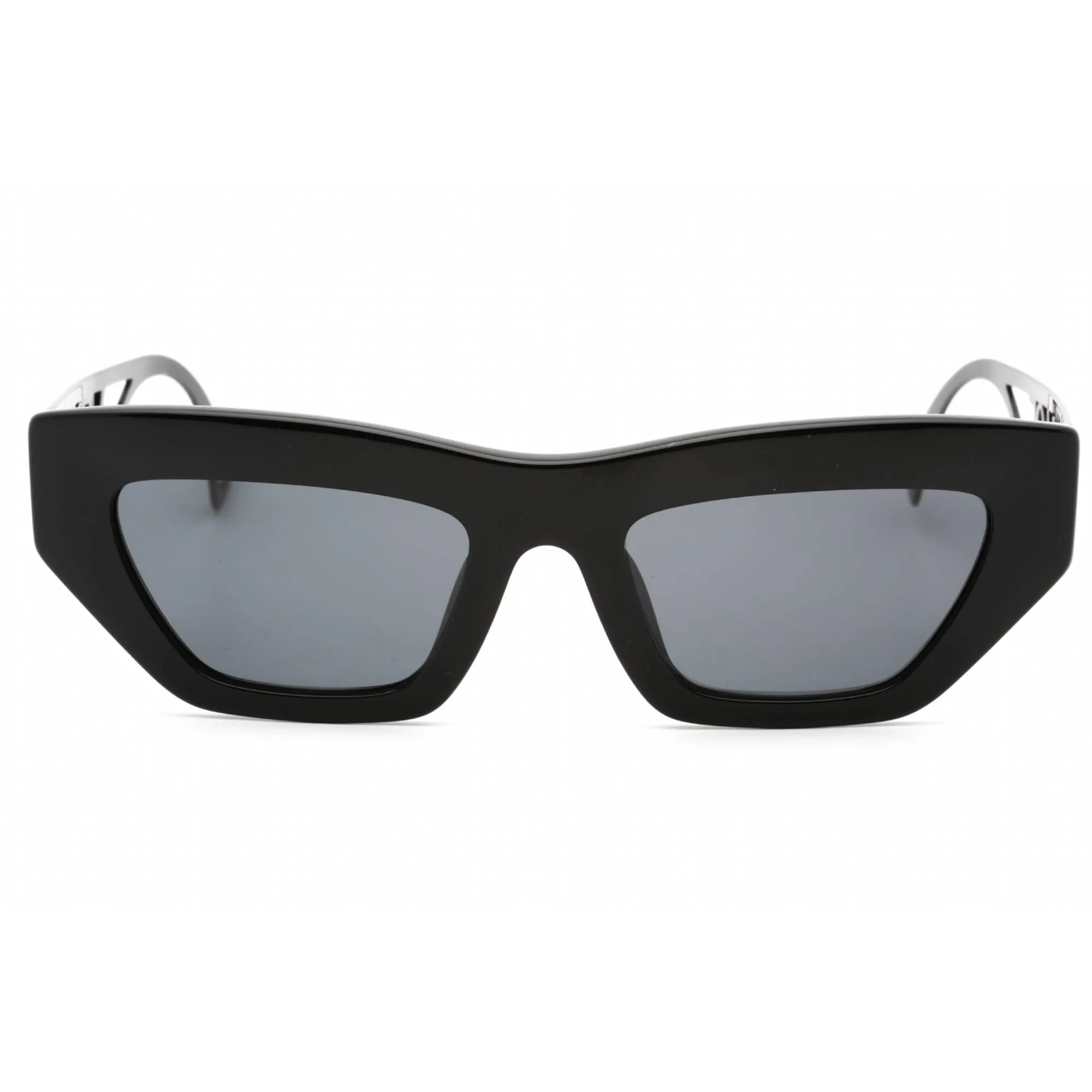 Versace Women's Sunglasses - Black Cat Eye Frame Dark Grey Lens | 0VE4432U 523287 Versace Sunglasses