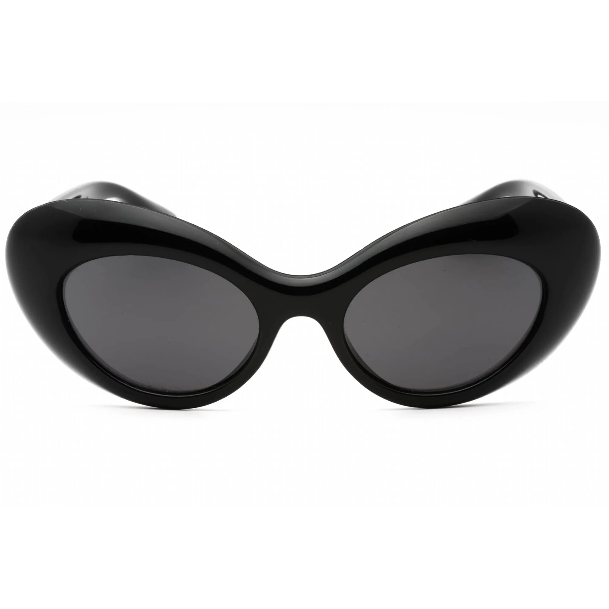 Versace Women's Sunglasses - Black Plastic Cat Eye Full Rim Frame | 0VE4456U GB1/87 Versace Sunglasses