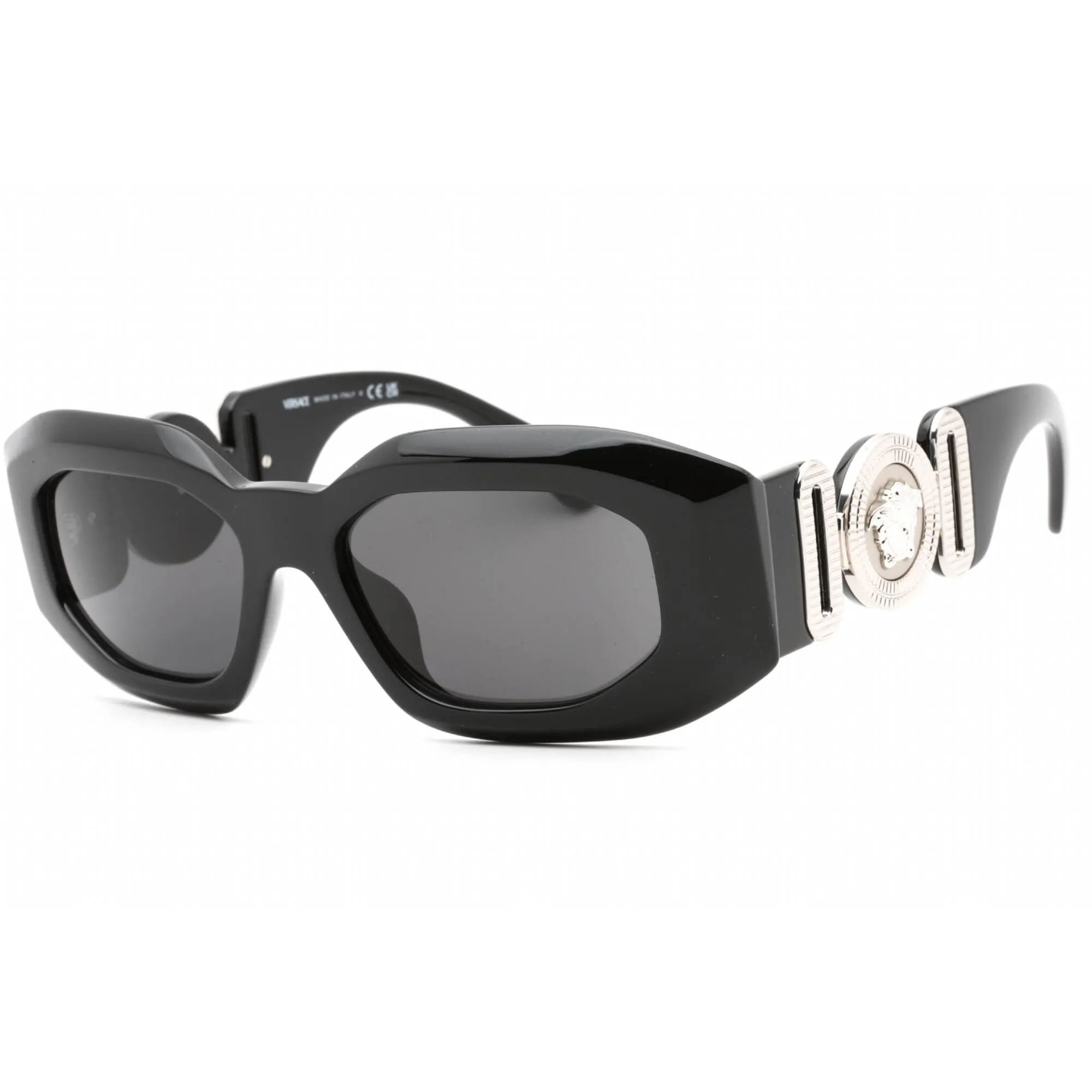 Versace Women's Sunglasses - Black Plastic Frame Dark Grey Lens | 0VE4425U 542287 Versace Sunglasses