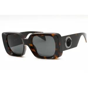 Versace Women's Sunglasses - Dark Havana Square Full Rim Frame | 0VE4473U 108/87 Versace Sunglasses