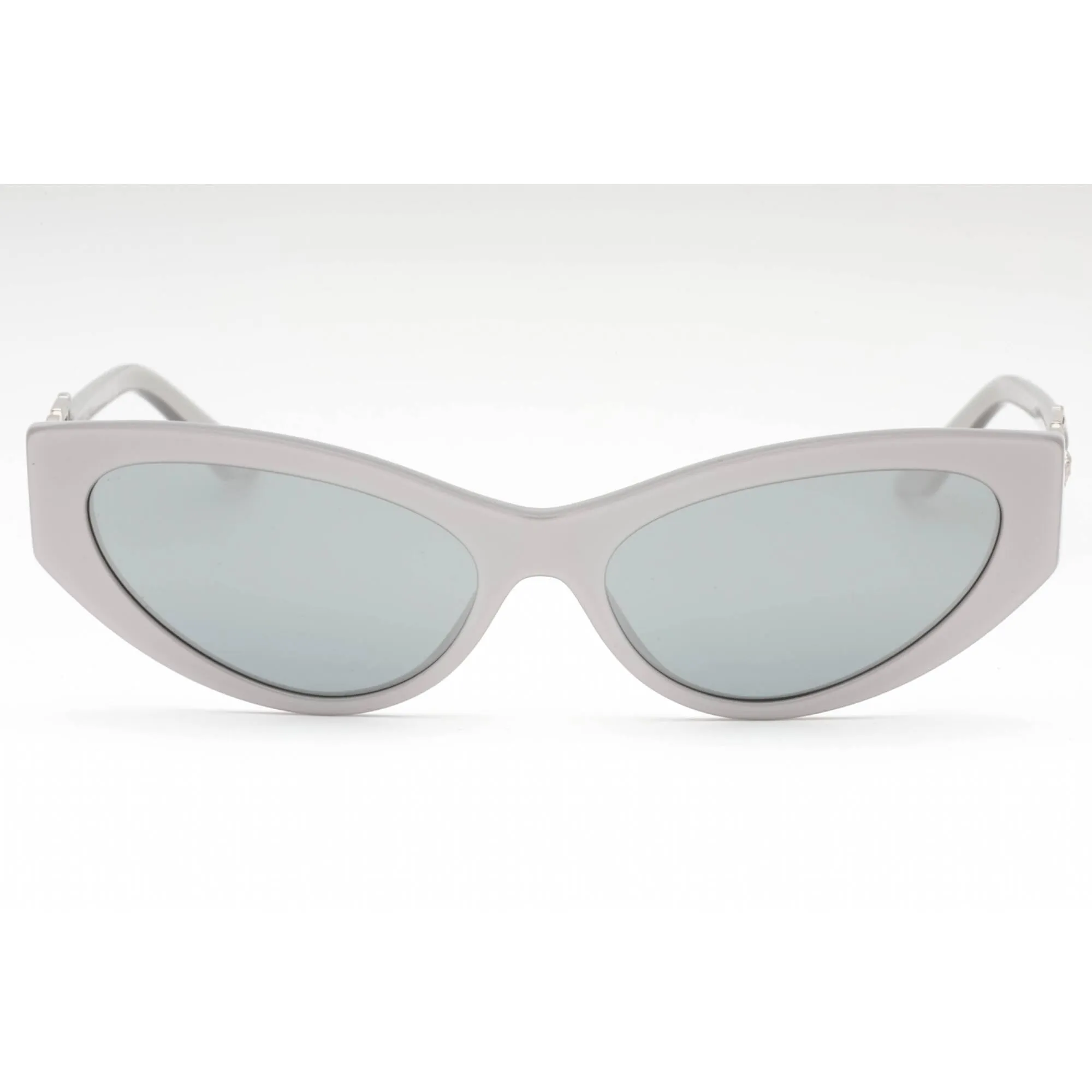 Versace Women's Sunglasses - Pearl Grey Cat Eye Full Rim Frame | 0VE4470B 54741U Versace Sunglasses