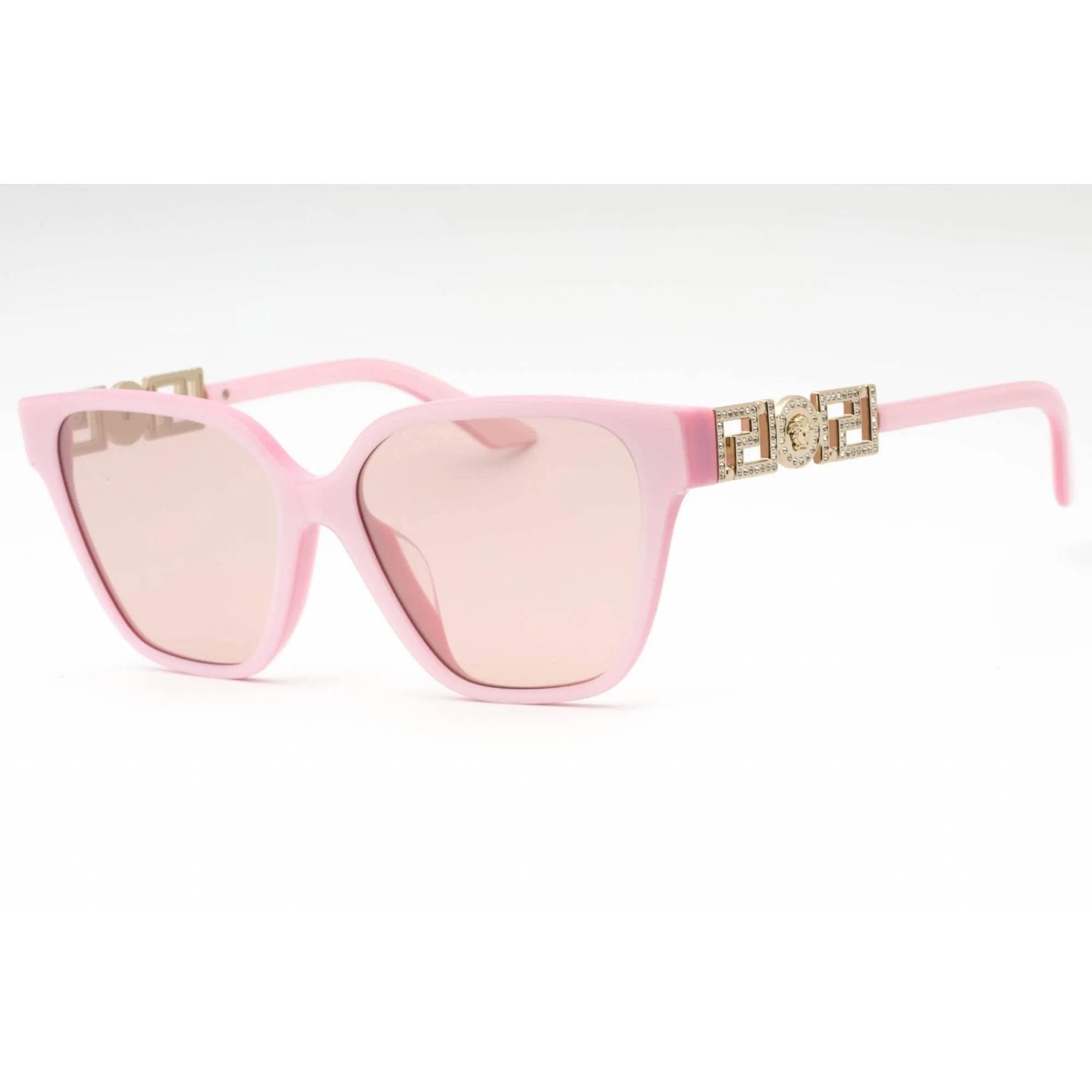 Versace Women's Sunglasses - Pink Plastic Cat Eye Full Rim Frame | 0VE4471BF 5473/5 Versace Sunglasses