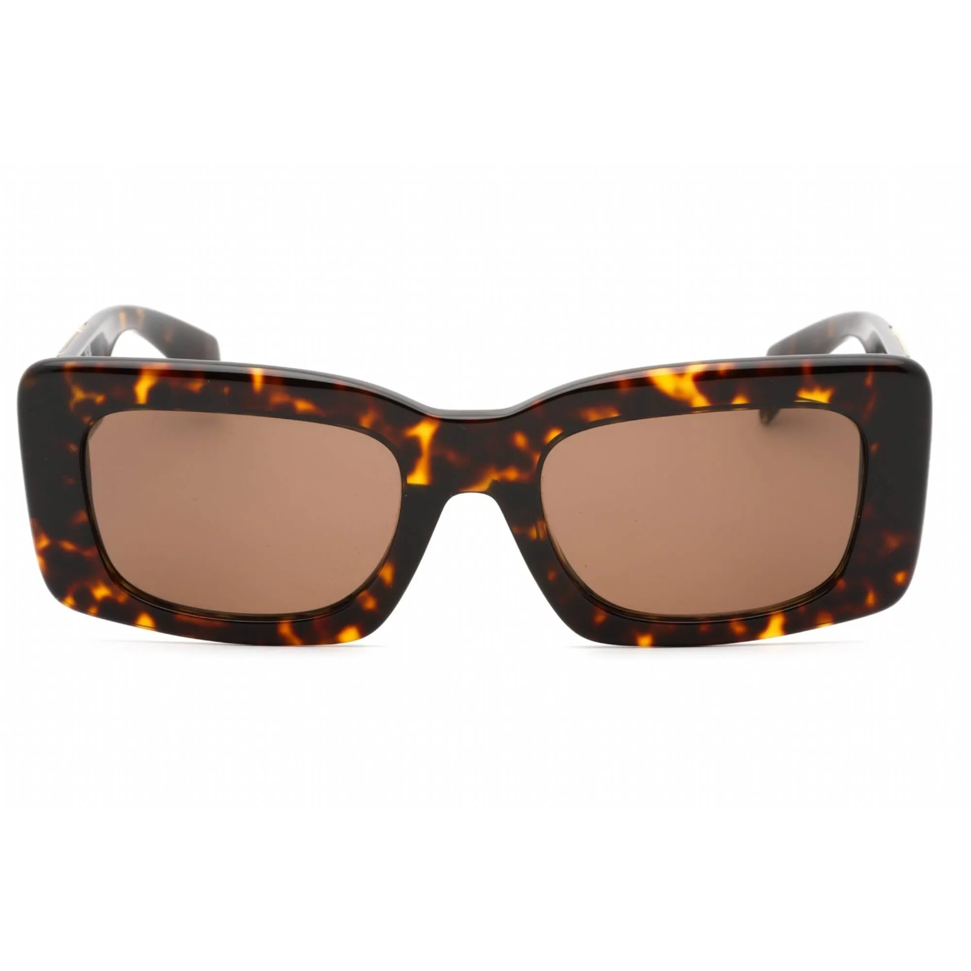 Versace Women's Sunglasses - Tortoise Plastic Rectangular Frame | 0VE4444U 108/73 Versace Sunglasses