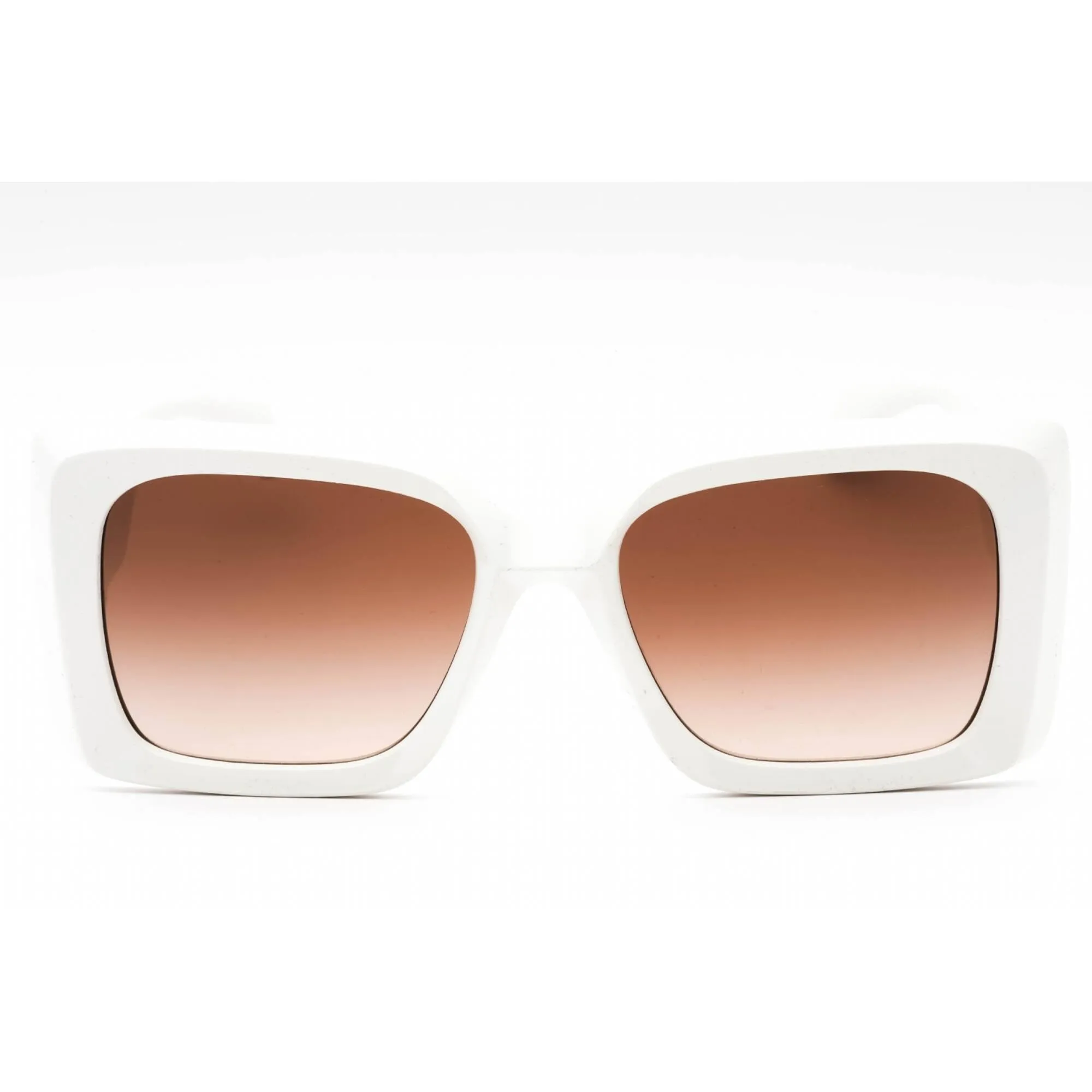 Versace Women's Sunglasses - White Oversized Shape Frame Brown Lens | 0VE4467U 546213 Versace Sunglasses